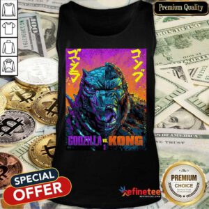 Good Godzilla Vs King Kong 2021 Style Tank Top