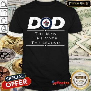 Happy Dad Confident The Man The Myth The Legend Shirt