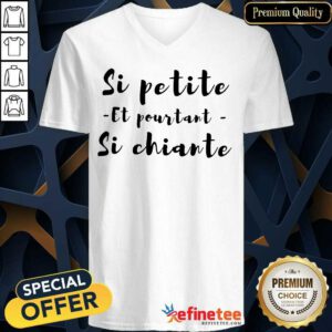 Happy Si Petite Et Pourtant Si Chiante V-neck