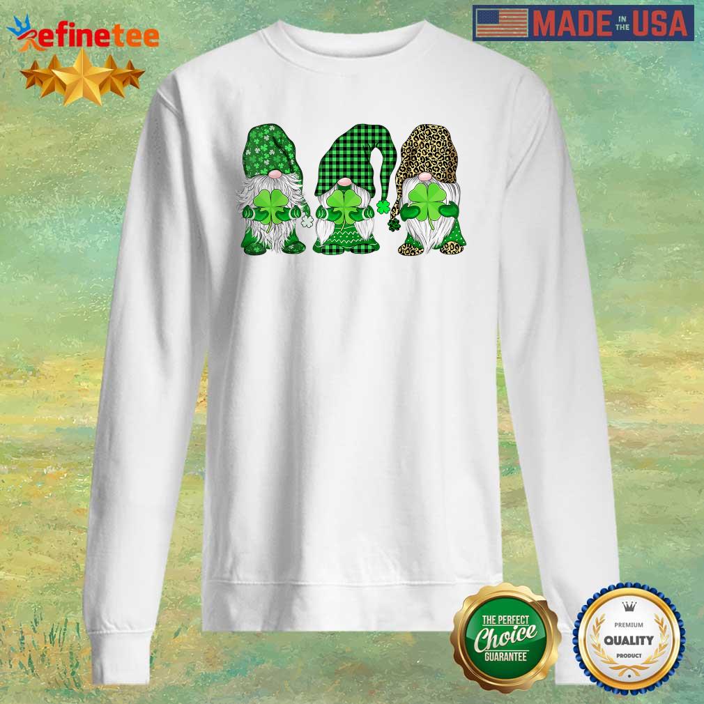Happy St Patrick's Day Three Gnomes Sweater Happy St Patrick's Day Three Gnomes Sweater