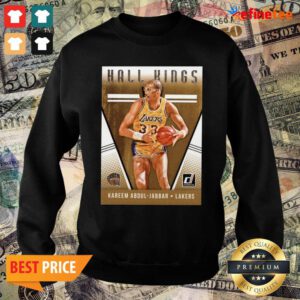 Hot 2018 2019 Donruss Hall Kings Basketball Card 12 Kareem Abdul Jabbar Los Angeles Lakers Sweater