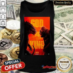 Hot Godzilla Vs Kong 2020 Movie Poster Tank Top