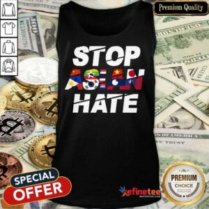 Hot Stop Asian Hate Flag Wonderful Tank Top