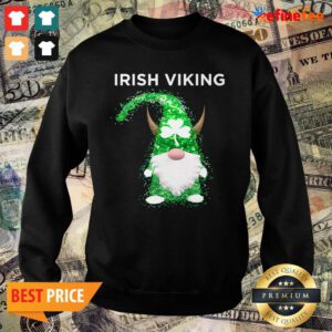 Irish Viking Funny Leprechaun Tomte Nisse Gnome Sweater