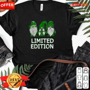 Limited Edition Gnomes St Patrick's Day Ladies-tee