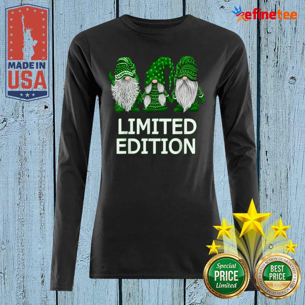 Limited Edition Gnomes St Patrick's Day Long-sleveed Limited Edition Gnomes St Patrick's Day Long-sleveed