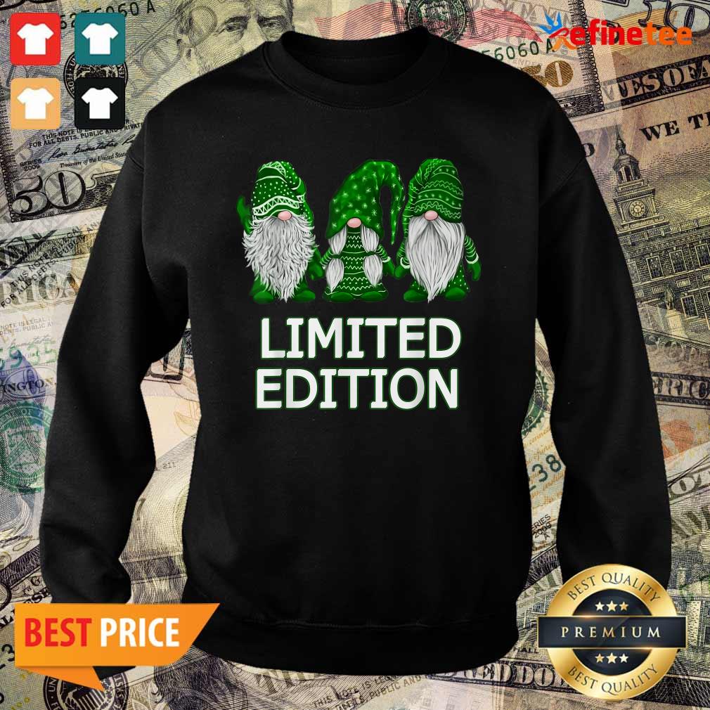 Limited Edition Gnomes St Patrick's Day Sweater Limited Edition Gnomes St Patrick's Day Sweater