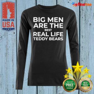 Lovely Big Men Are The Best Real Life Teddy Bears Long-sleveed