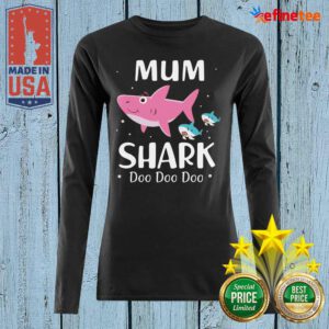 Mum Shark Doo Doo Doo Long-sleveed