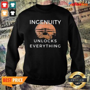 Nice Ingenuity Unlocks Everything Perseverance Rover Nasa Sweater