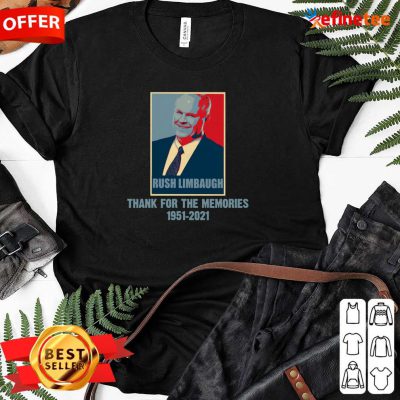 Nice Rip Rush Limbaugh Thanks For The Memories 1951 2021 Obama Style Ladies-tee