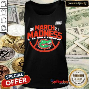 Official 2021 NCAA March Madness Florida Gators Tank Top