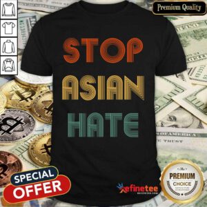 Official Stop Asian Hate Overjoyed Shirt