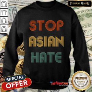 Official Stop Asian Hate Overjoyed Sweatshirt