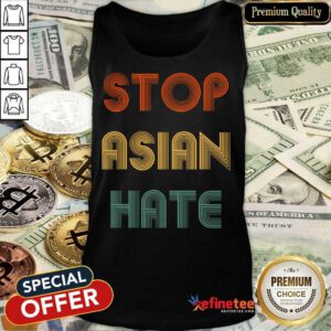 Official Stop Asian Hate Overjoyed Tank Top