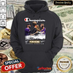 Original Champion Kobe Bryant Vs LeBron 56 Hoodie