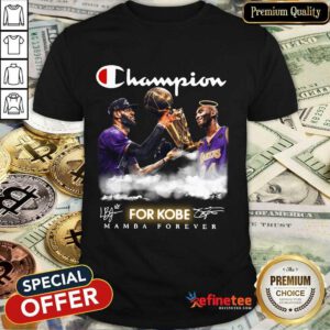 Original Champion Kobe Bryant Vs LeBron 56 Shirt