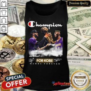 Original Champion Kobe Bryant Vs LeBron 56 Tank Top