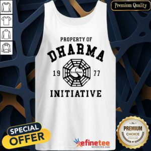 Perfect Property Of Dharma 1977 Initiative Tank Top