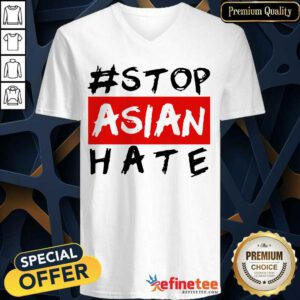 Perfect Stop Asian Hate Wonderful V-neck