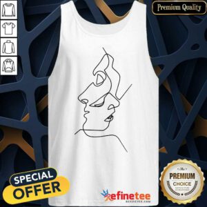 Premium Abstract Face Design Art Tank Top