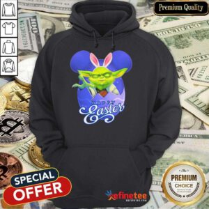 Pretty Bunny Master Yoda Disney Happy Easter Day 2021 Hoodie