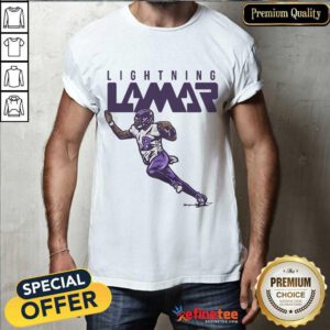 Pretty Lamar Jackson Baltimore Ravens Lightning Lamar Shirt