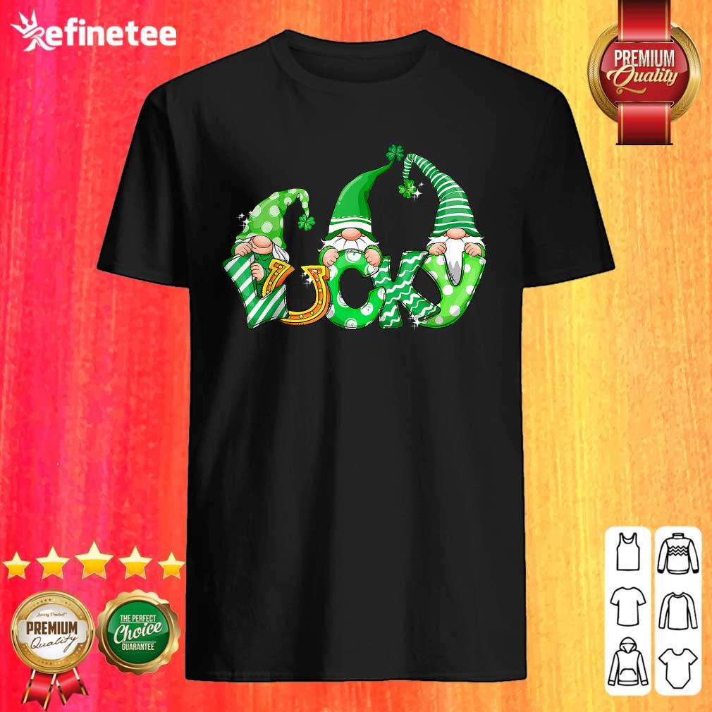 St Patrick's Day Lucky Gnome Shirt