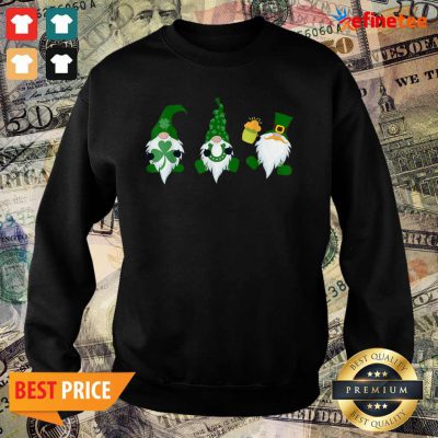 Three Gnomes Happy Patrick's Day Beer Sweater