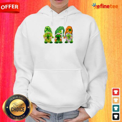 Three Gnomes Happy St Patrick’s Day Hoodie
