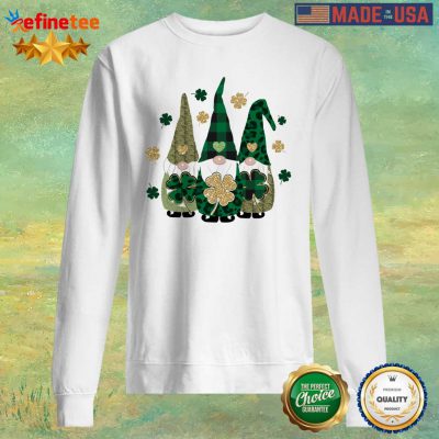 Three Gnomes Happy St Patrick's Day Sweater