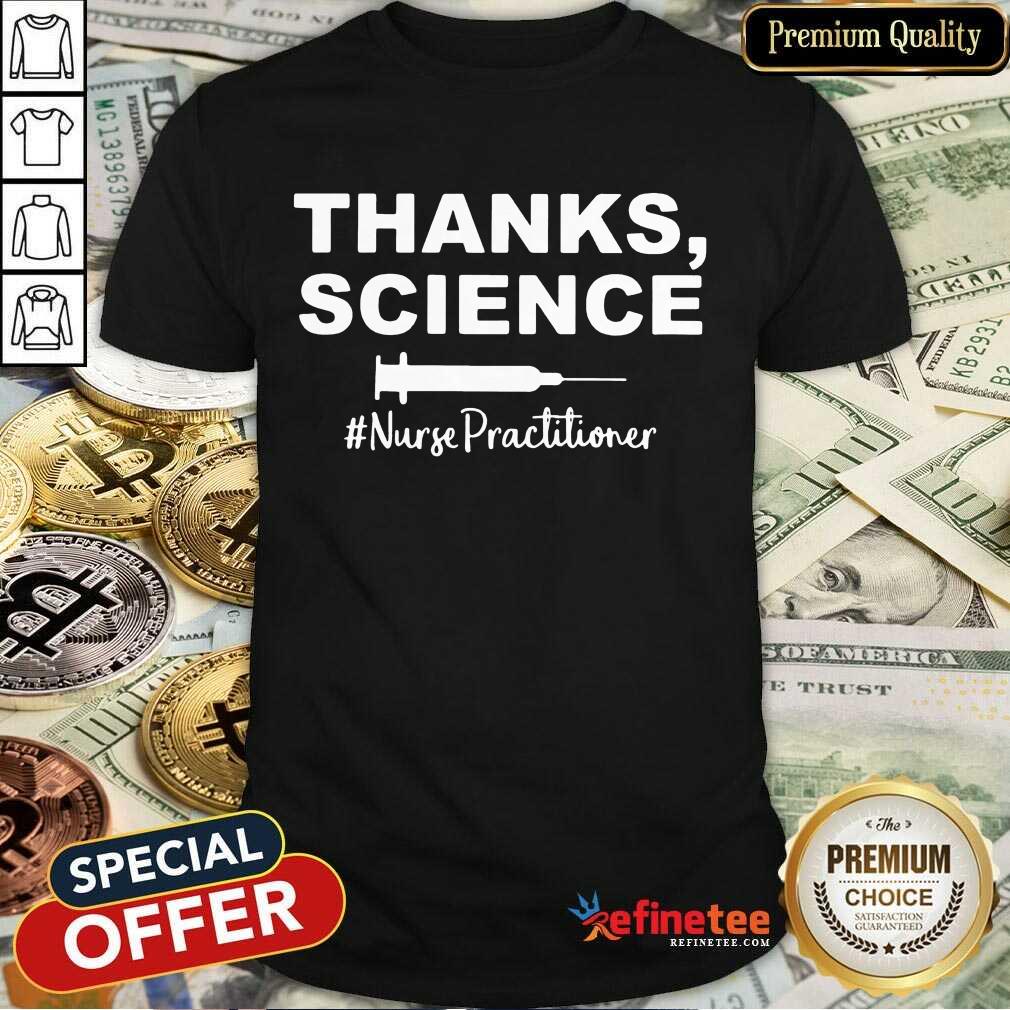 Vip Thanks Science Nurse Practitioner 789 Shirt