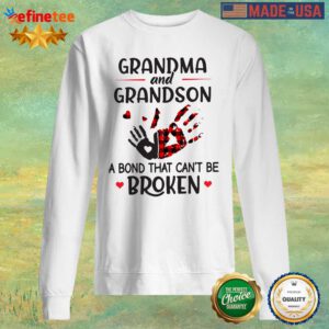 Wonderful Grandma And Grandson A Bond That Cant Be Broken Sweater