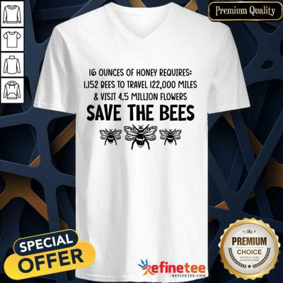 Awesome Save The Bees V-neck