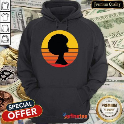 Black Woman Matter Is The Minimum Vintage Hoodie