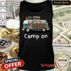 Good Camping Car Camp On Tank Top