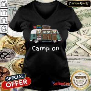 Good Camping Car Camp On V-neck