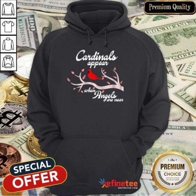 Good Cardinals Appear When Angels Are Near Hoodie