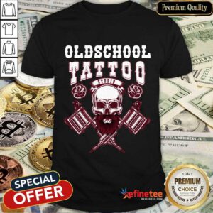 Good Old School Tattoo Studio Skull Shirt
