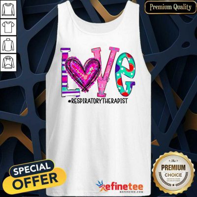 Happy Love Respiratory Therapist Nurse Tank Top