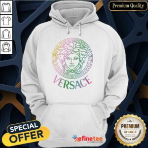 Happy Versace Logo Color Hoodie