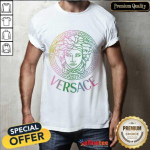 Happy Versace Logo Color Shirt