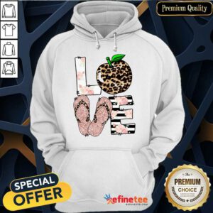 Love Apple Leopard Hoodie