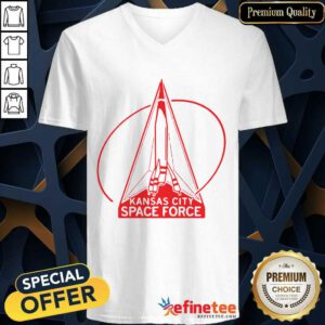 Perfect Kansas City Space Force V-neck