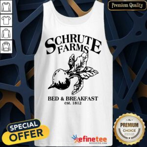 Perfect Schrute Farms Bed And Breakfast Est 1812 Tank Top
