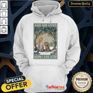 Top Welsh Terrier And She Lived Happily Ever After Poster Hoodie