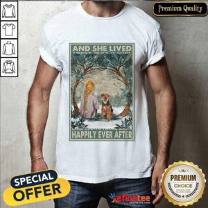 Top Welsh Terrier And She Lived Happily Ever After Poster Shirt