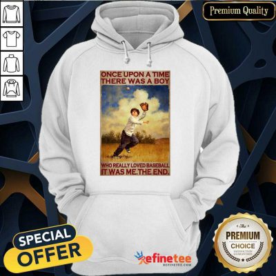 A Boy Who Really Loved Baseball Poster Hoodie