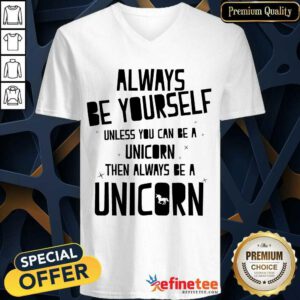 Always Be A Unicorn V-neck