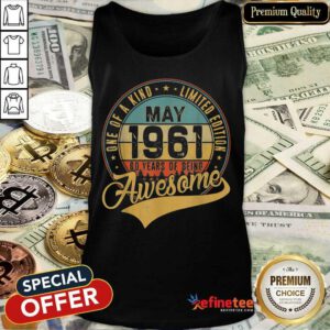 Awesome May 1961 Vintage Tank Top